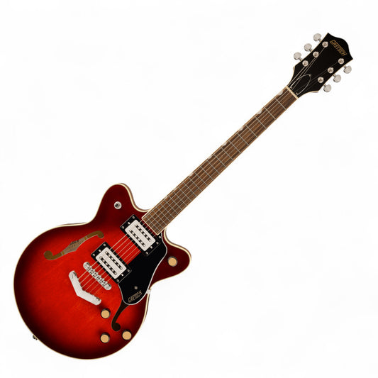 Gretsch G2655 Streamliner™ Center Block Jr. Double-Cut Electric Guitar with V-Stoptail, Laurel Fingerboard, Claret Burst
