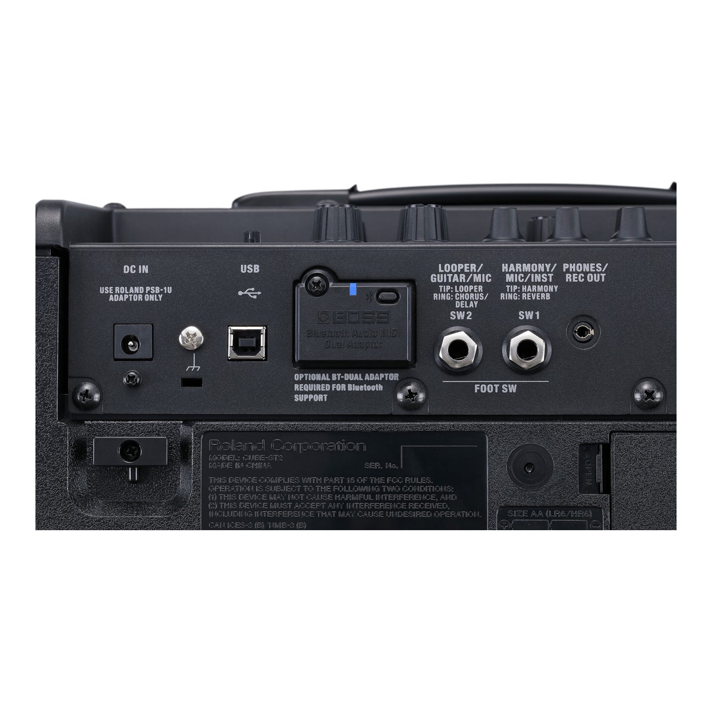 BOSS BT-DUAL Bluetooth Audio and MIDI Adapter