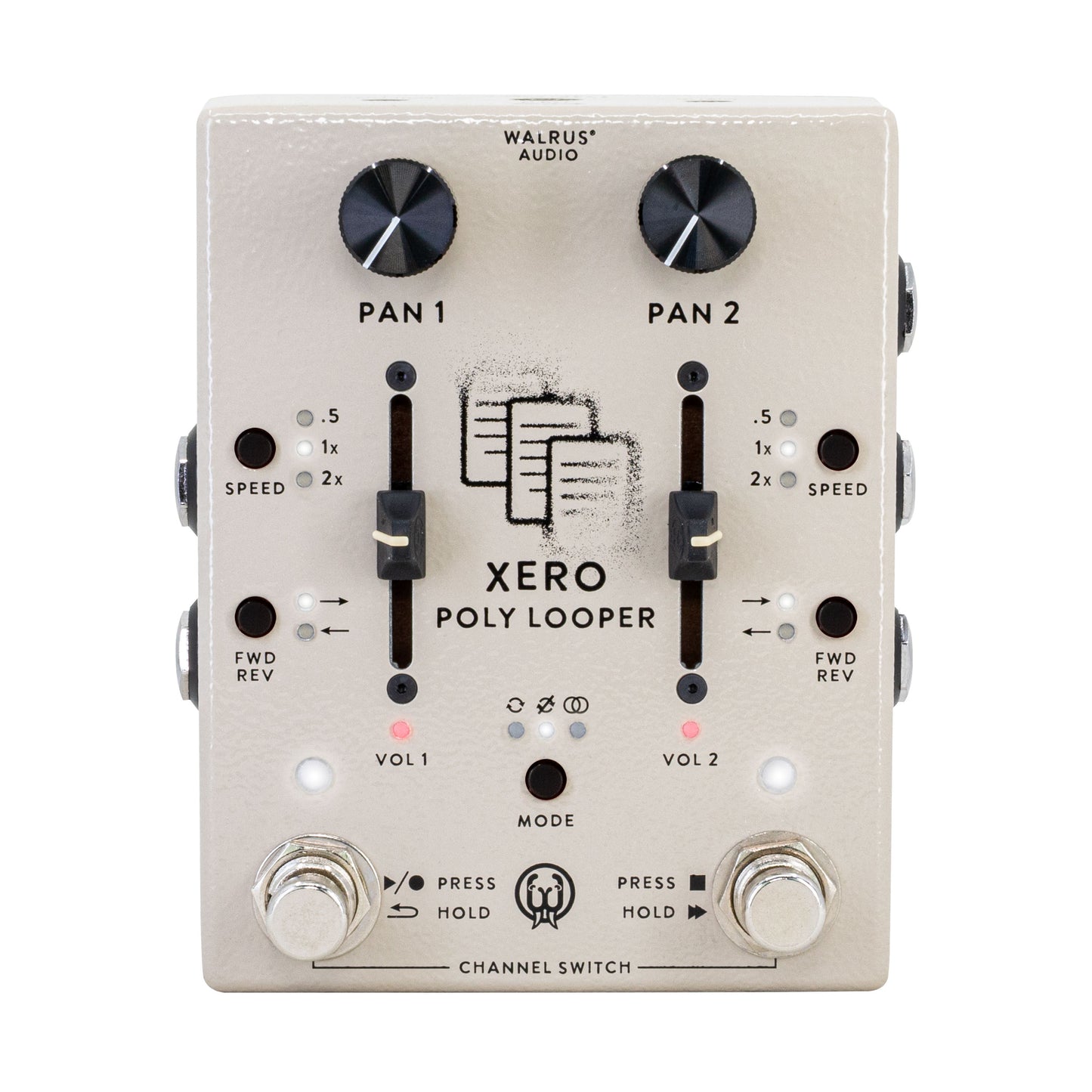 Walrus Audio Xero Polylooper, Cream