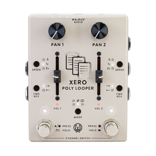 Walrus Audio Xero Polylooper, Cream