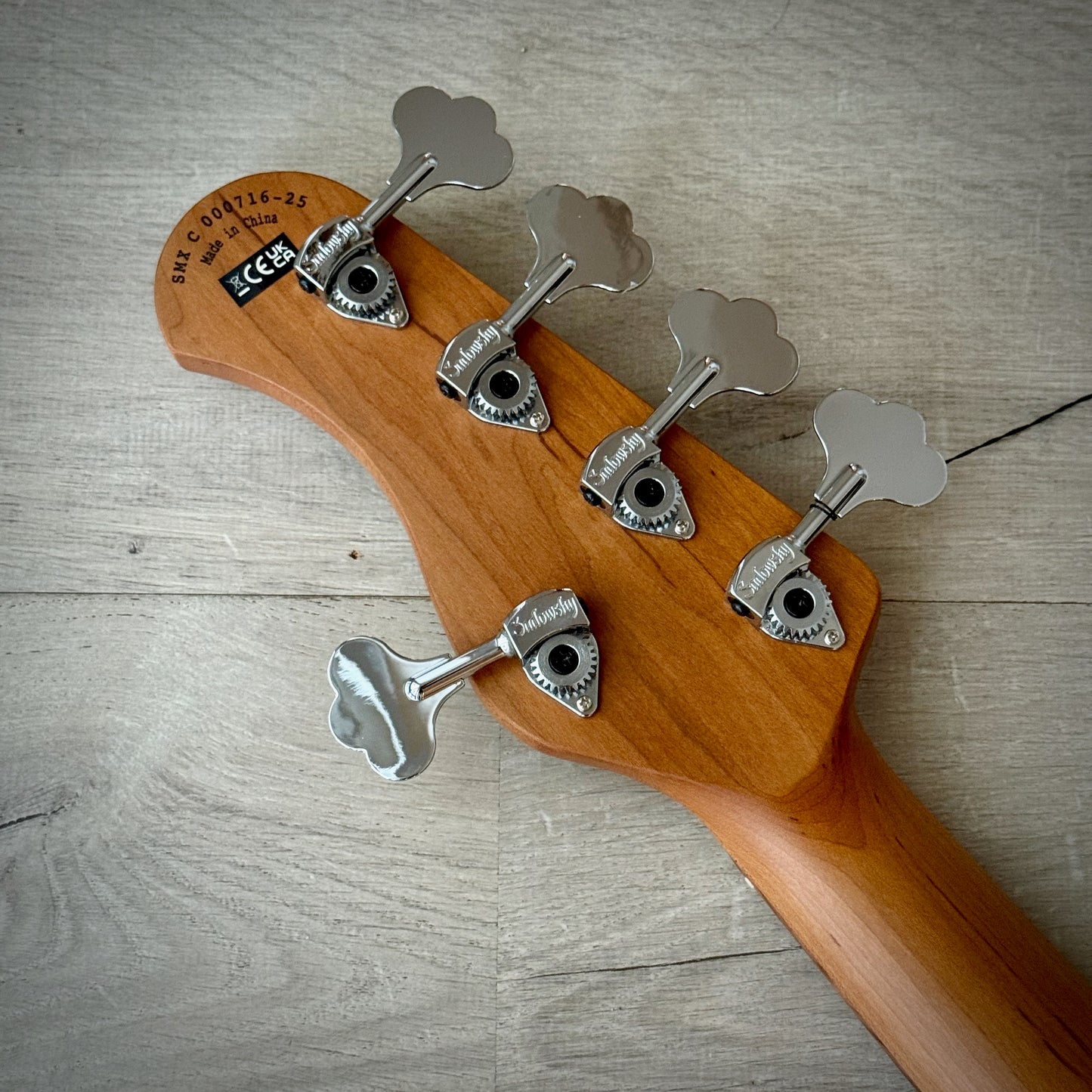 Sadowsky MetroExpress 24-Fret Modern Bass, Morado Fingerboard, 5-String - Solid Champagne Metallic High Polish (2025), SMX24MS5 J7R OKU FR