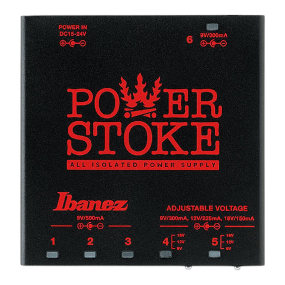 Ibanez PWRS6 Power Stoke 6 Output Power Supply