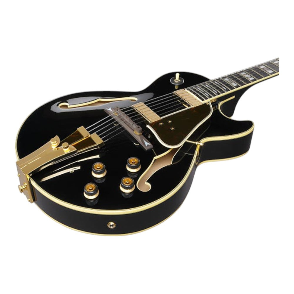 Ibanez GB10 George Benson Signature Hollowbody Electric Guitar, Black