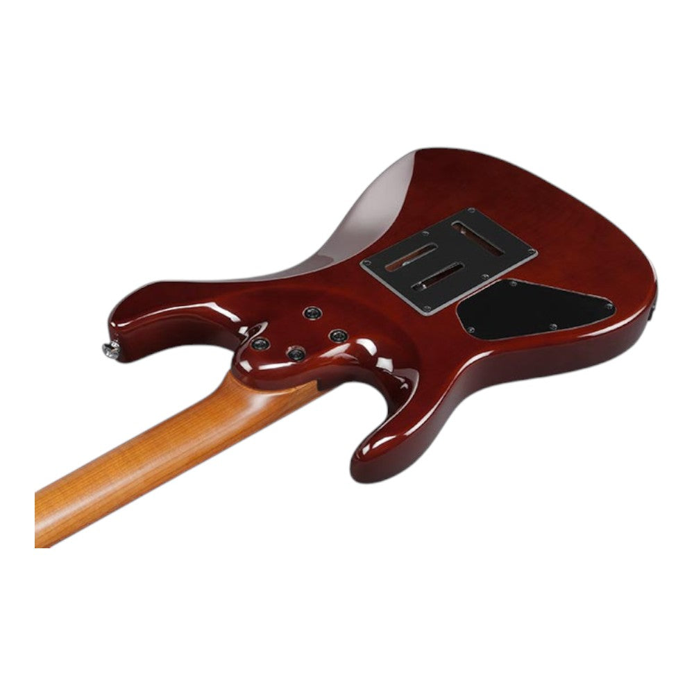 Ibanez AZ24S1 Electric Guitar with Roasted Maple Neck and Jatoba Fretboard, Violin Burst