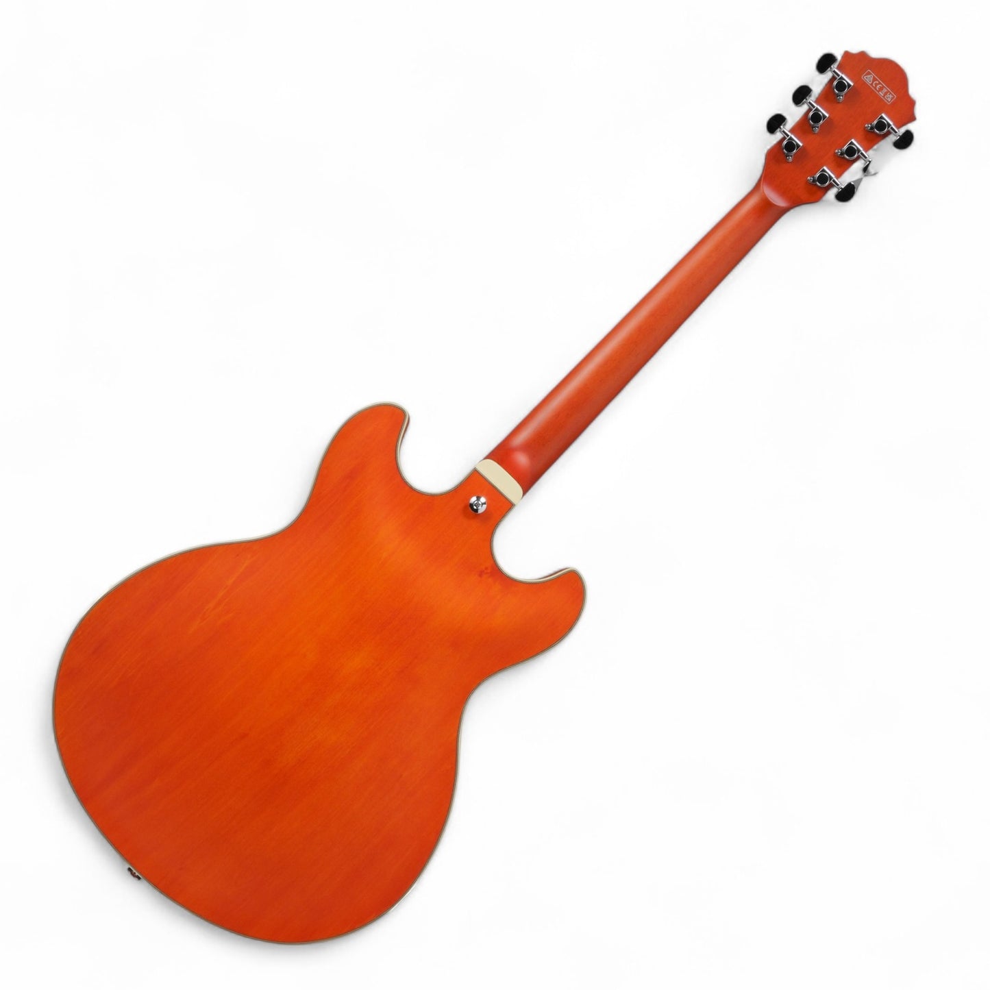 Ibanez AS73 Artcore Semi-hollow Electric Guitar, Transparent Tangerine Flat