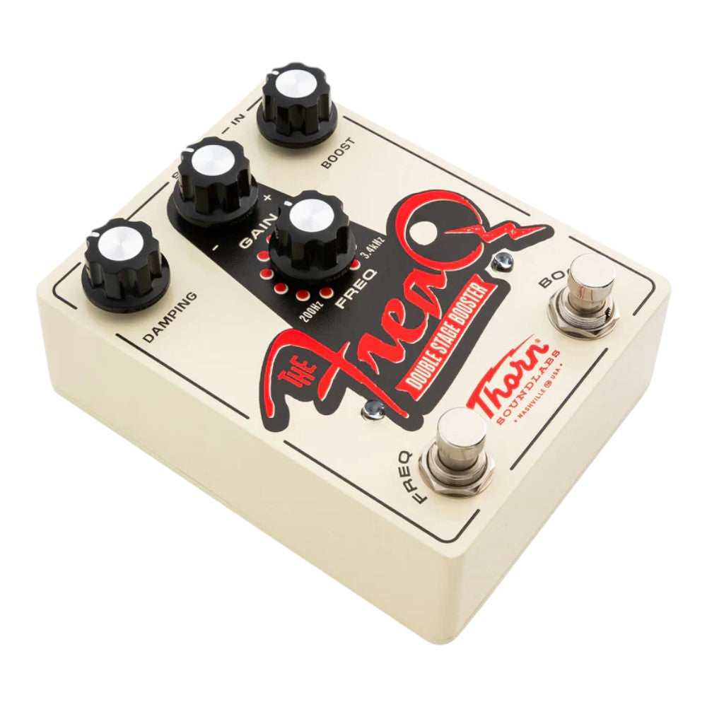 Thorn Soundlabs The Freaq Flexible Double Stage Booster Guitar Pedal for Targeted Frequency Boost or Cut