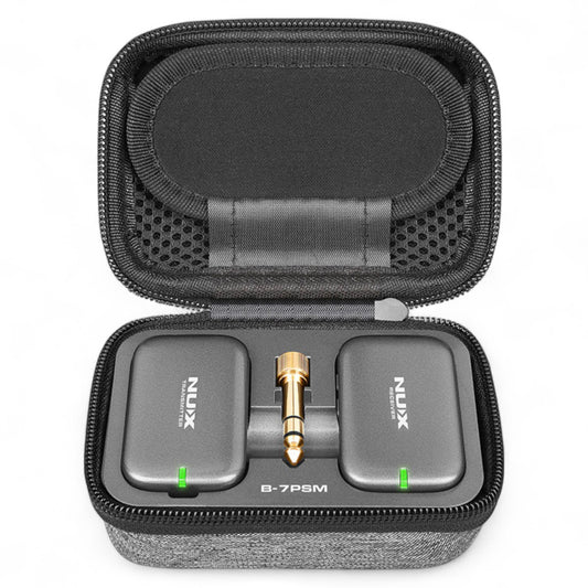 NUX B-7PSM 5.8GHz In Ear Wireless System with Charging Case