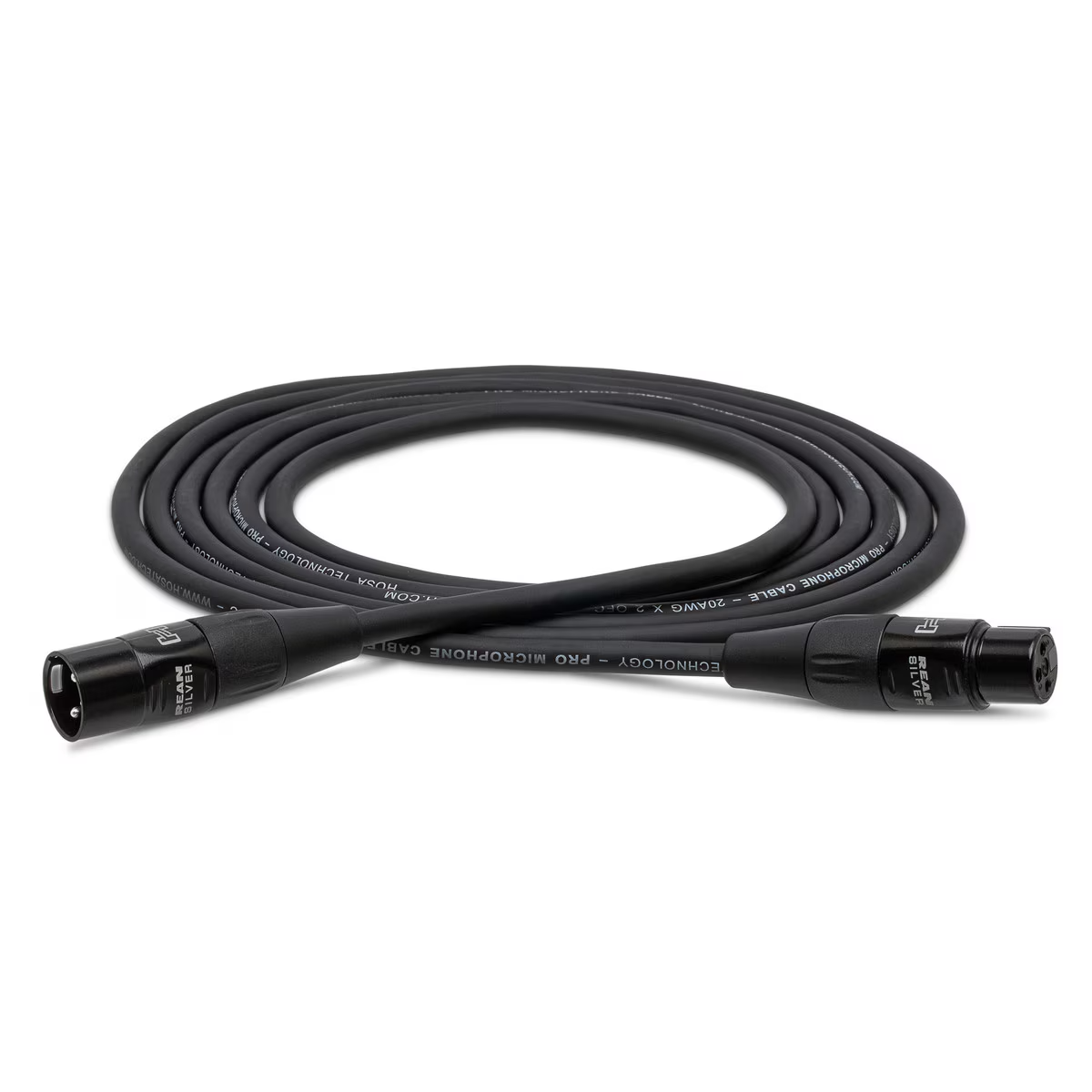 Hosa SH-8X0-25 25ft Little Bro Sub Snake and 8x 25ft Pro XLR Cables