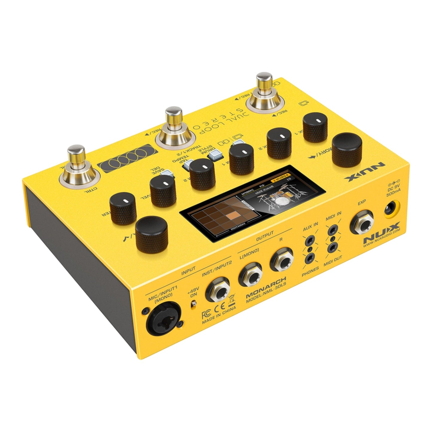 NUX NML-3DLS Dual Loop Two Track Stereo Looper