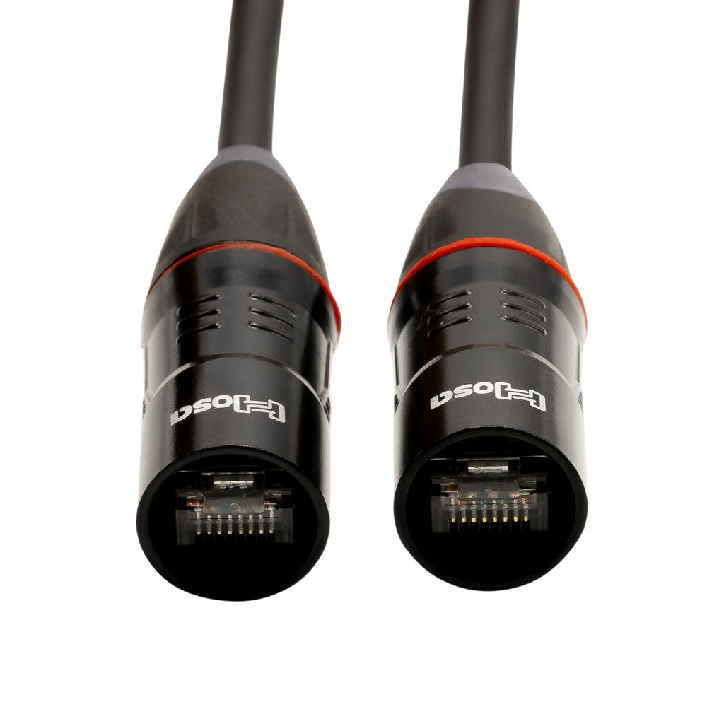 Hosa Analog Audio Snake Bundle DNX-345M DNX-345F ETC-150 - 4 Channel via RJ45 EtherCON, 50-ft