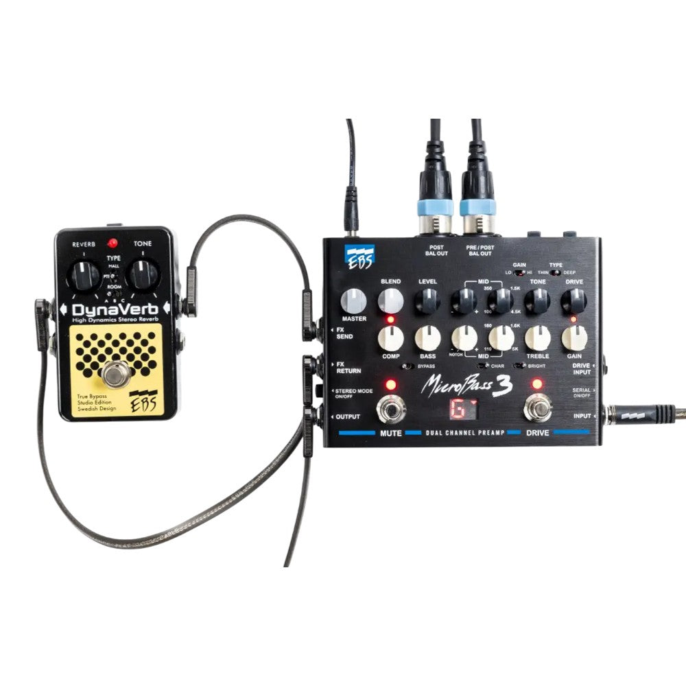 EBS MB3 MicroBass 3 Professional Bass Preamp