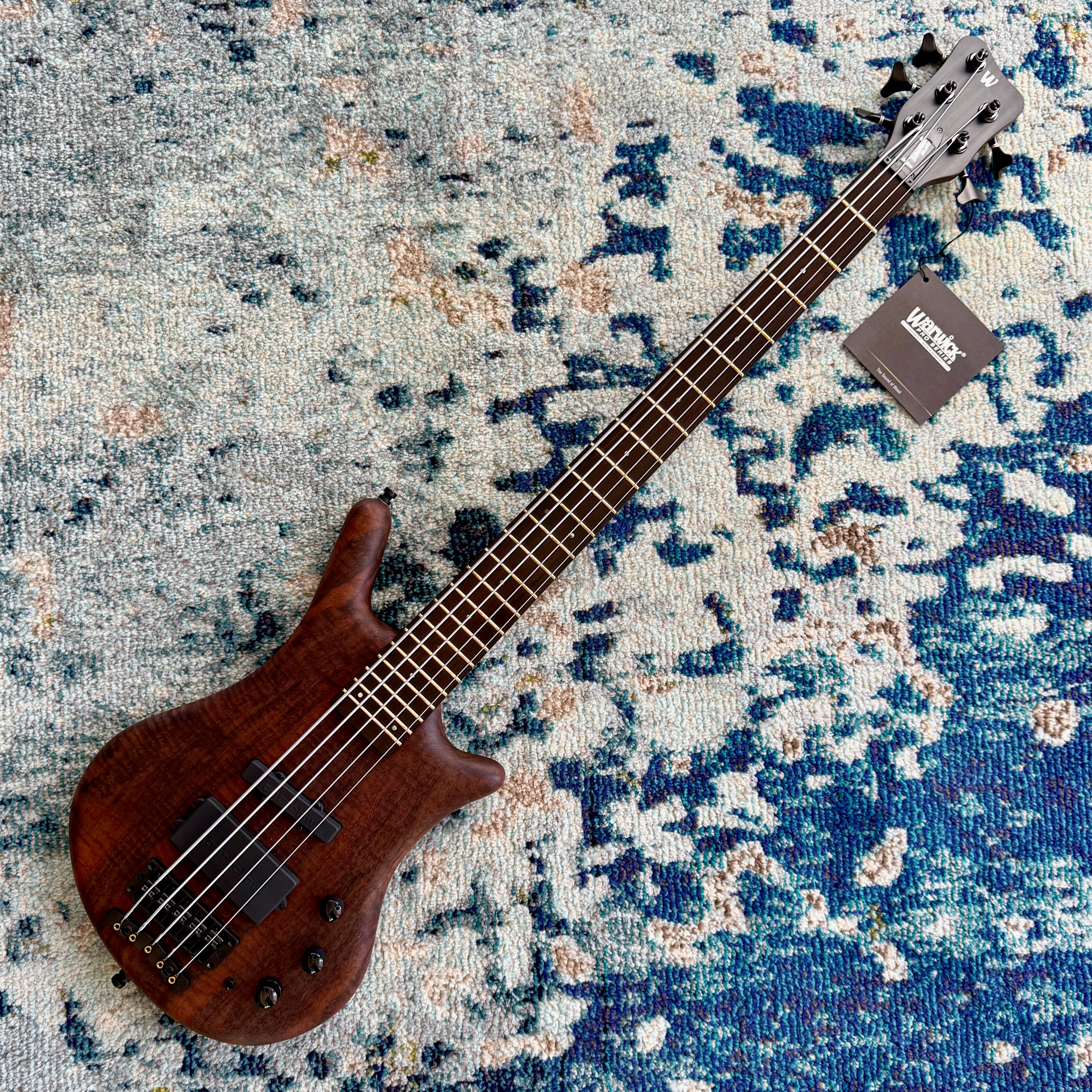 Warwick Thumb BO 5-String Bass Limited Edition 2024 Natural Oil