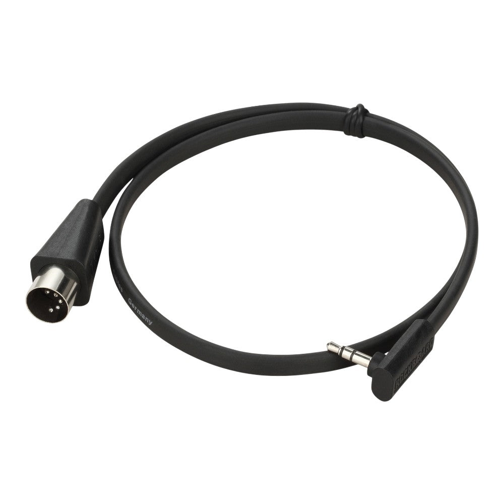 RockBoard Flat MIDI Type B TRS 3.5mm to 5-pin 60 cm 24 in (Arturia, Polyend, 1010Music, some Novation)