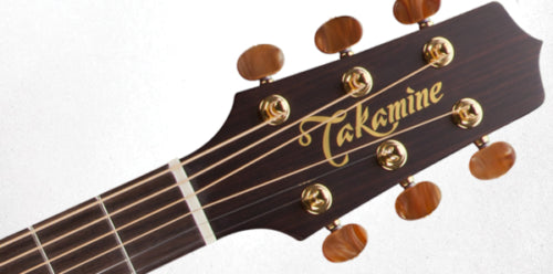 Takamine P3DC Acoustic/Electric Guitar, Cutaway Dreadnought, Pro Series Made in Japan, with Semi-Hard Case