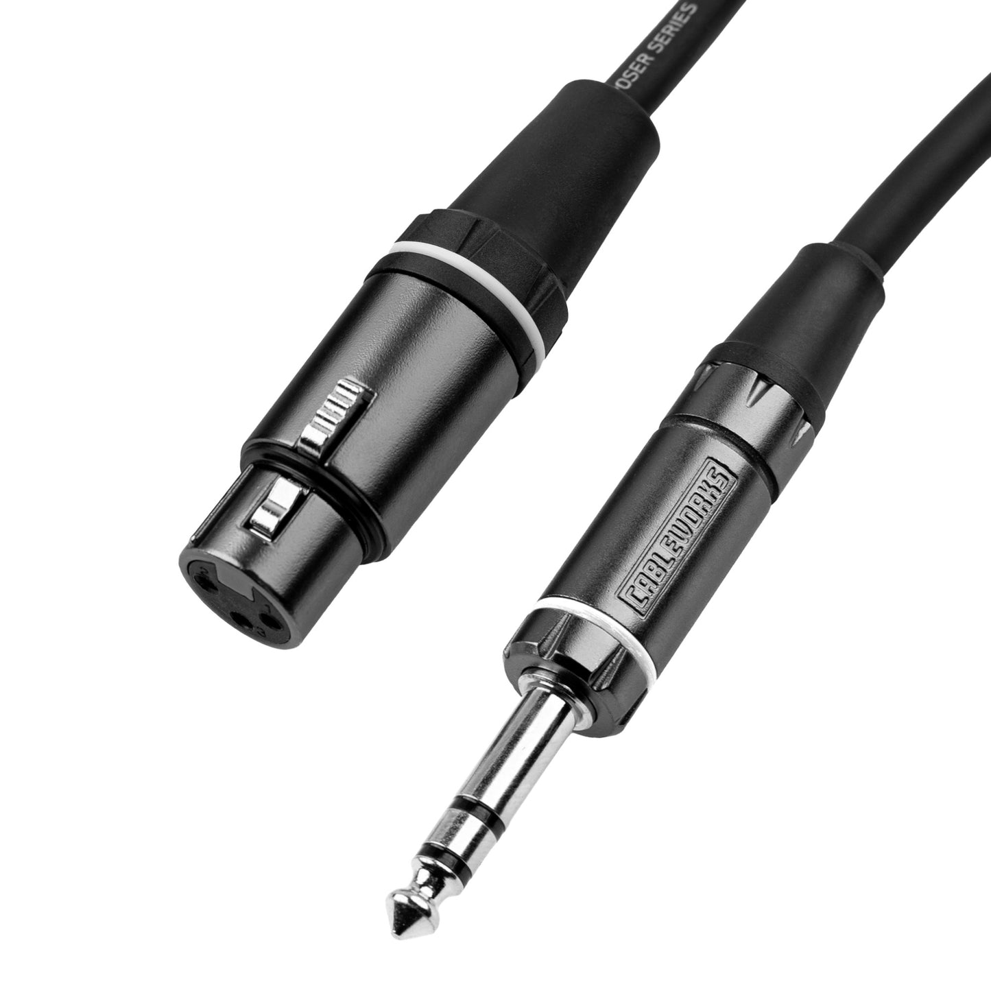 Gator XLR-05FTRS Composer Series Cable TRS Male to XLR Female 5 ft 150 cm