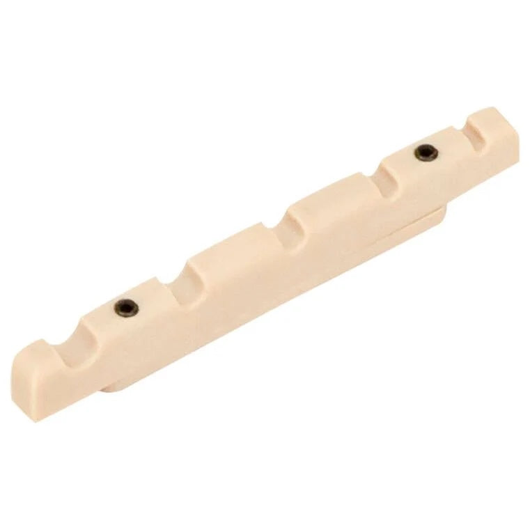 Sadowsky Just A Nut III White Tedur 5-String 47.9mm, 1.875" with Hexkey