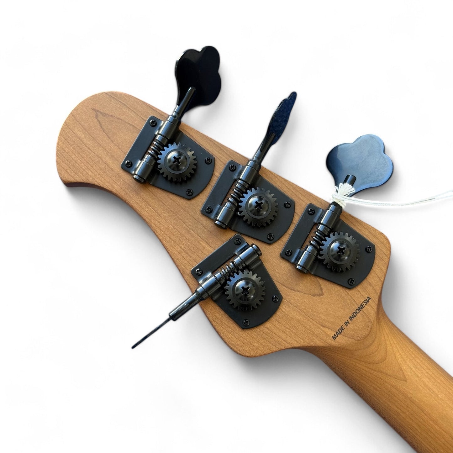 Sterling by Music Man StingRay Ray34, 4-String Bass, Trans Black Satin, Flame Maple, UNIQUE non-production sample (MINT)