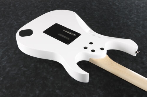 Ibanez JEM Jr. Steve Vai Signature 6-String Electric Guitar, Lefty, White (JEMJRLWH), Left Handed