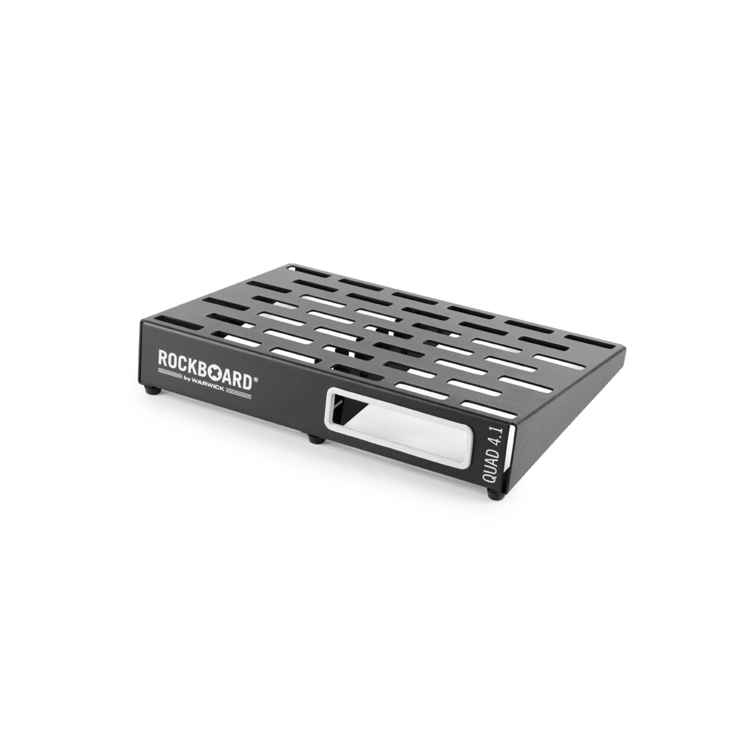 Rockboard Quad 4.1 Pedalboard (Approx. 18" x 12", for 7-12 Effects) with Gig Bag (RBO B 4.1 QUAD B)