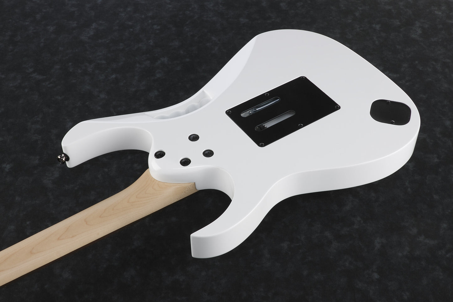 Ibanez JEM Jr. Steve Vai Signature 6-String Electric Guitar, White (JEMJRWH)