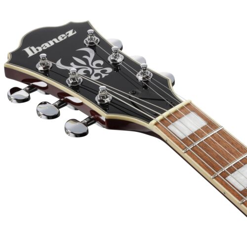 Ibanez AS 73FM Artcore 6-String Hollow-Body Electric Guitar, Transparent Indigo Fade (TIF)