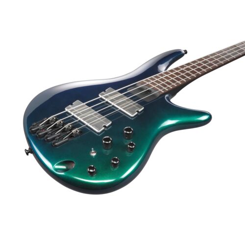 Ibanez Bass Workshop SRMS720 Multi-Scale 4-String Bass, Blue Chameleon (BCM, Polychrome), New for 2024