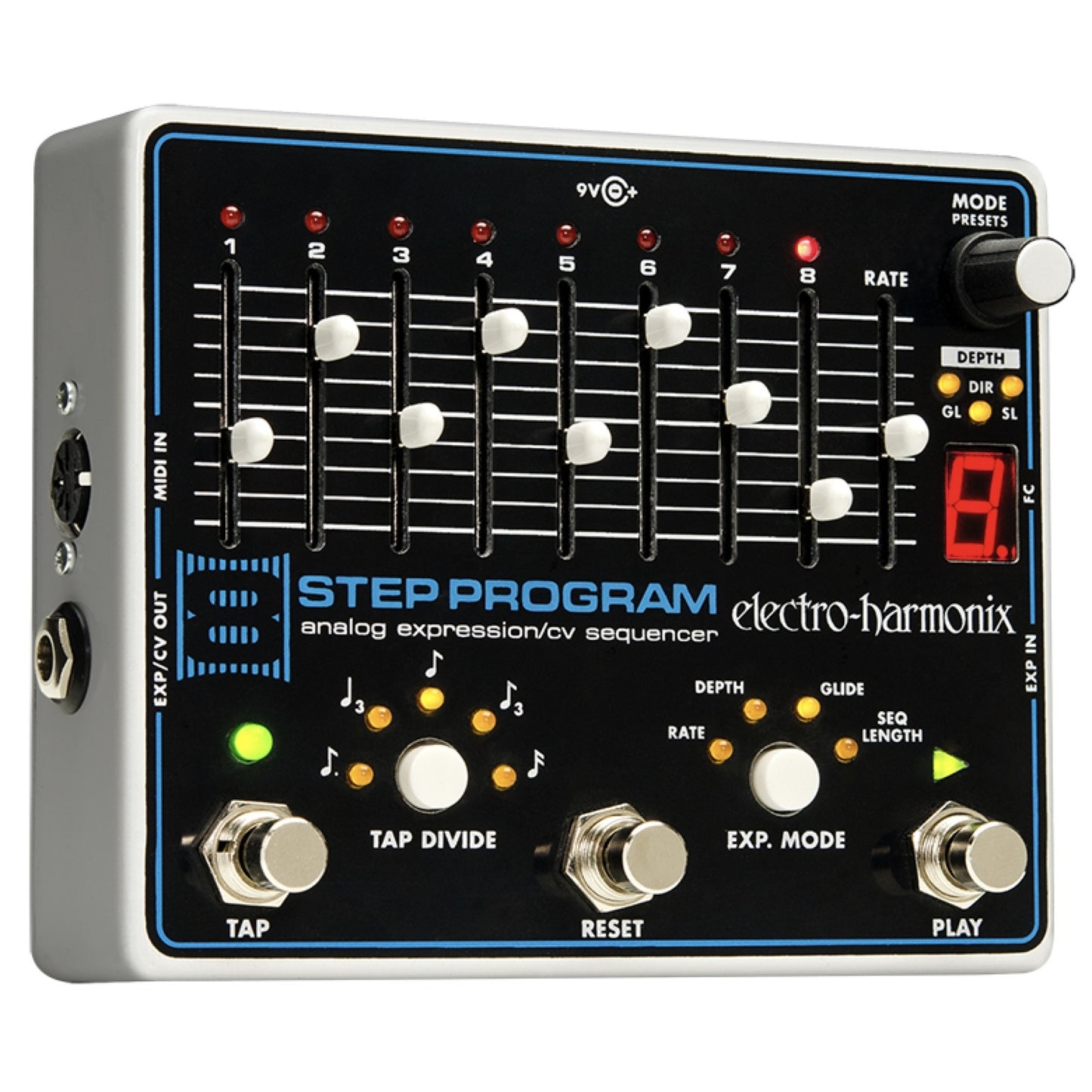 Electro-Harmonix (EHX) 8 Step Program Analog Expression / CV Sequencer
