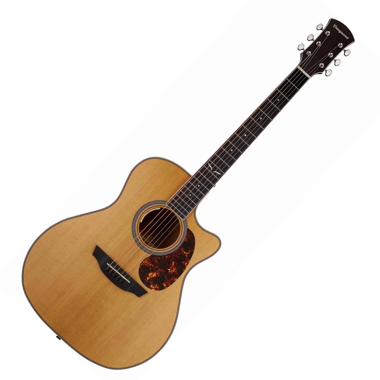 Orangewood Sage Torrefied Spruce Live Acoustic/Electric Guitar with Case, Highland Series