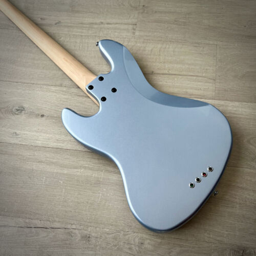 Lakland Skyline Series 44-60 (Vintage J) Custom 4-String Bass, Ice Blue Metallic