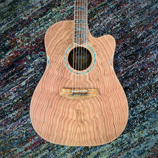 Cole Clark FL3EC-RDBL-AE Acoustic Guitar - AAA Redwood Top with AAA Australian Blackwood Back and Sides