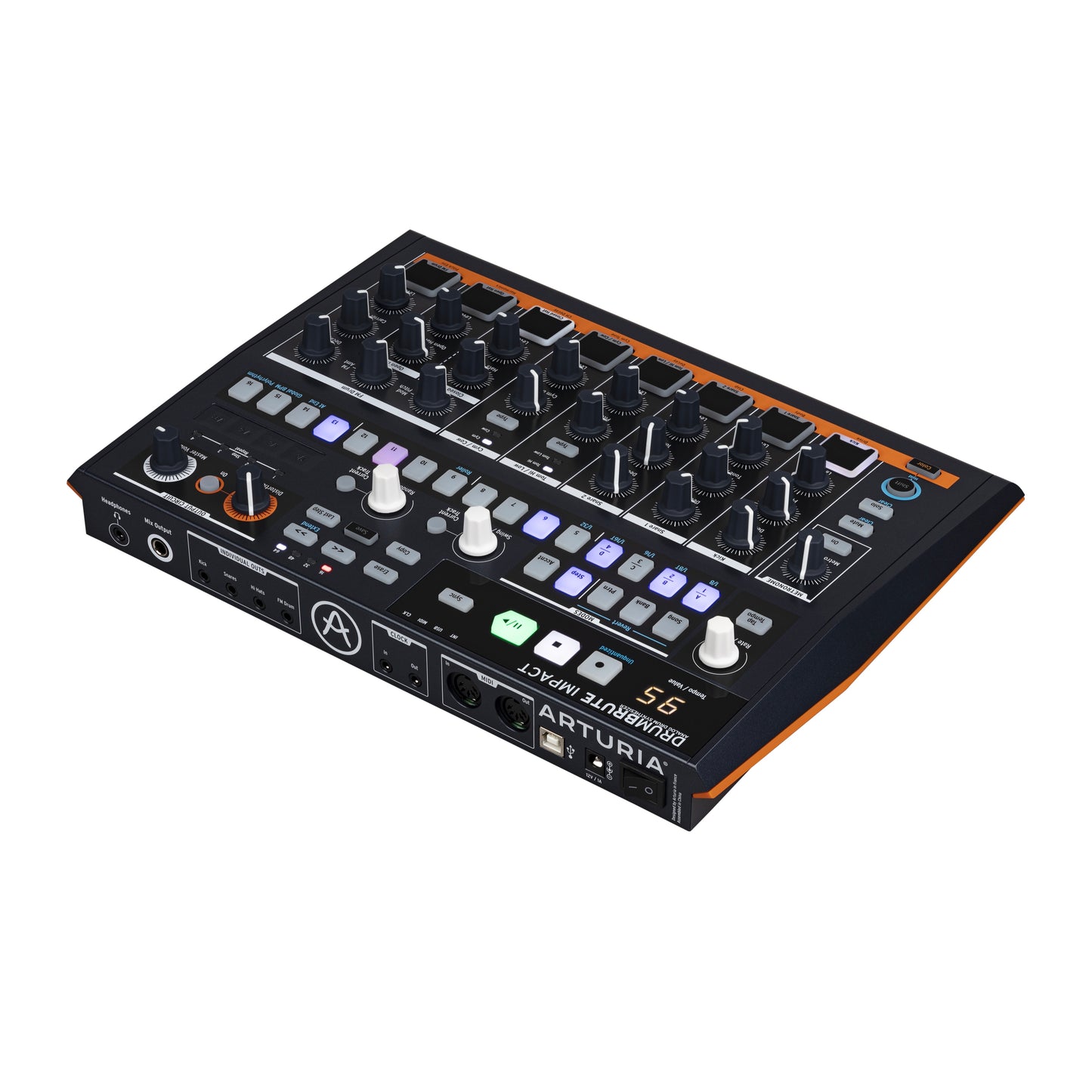 Arturia DrumBrute Impact Analog Drum Machine