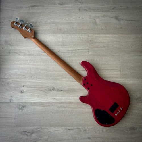 Lakland Skyline 44-02 Deluxe, Active 4-String Bass, Satin Cherry Sunburst, Rosewood Fingerboard