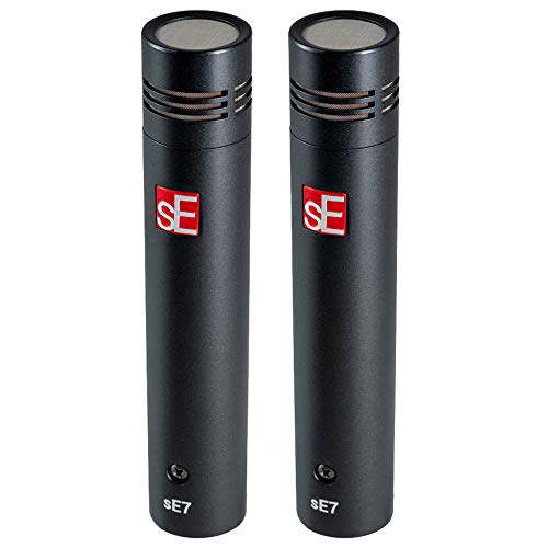 sE Electronics Factory Matched Pair of sE7 Small Diaphragm Condenser Microphones (Stereo, Overhead)