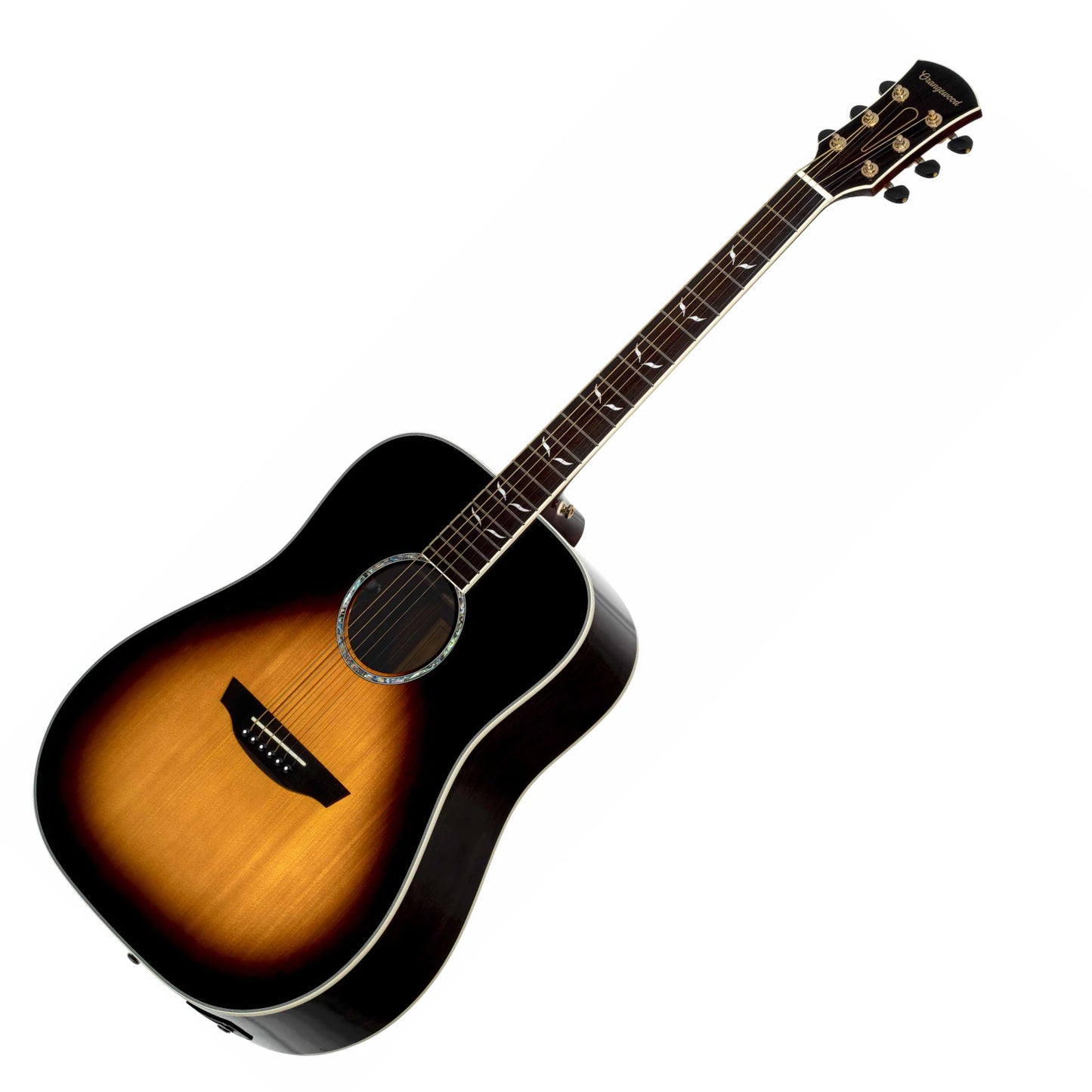 Orangewood Echo Vintage Sunburst Live Acoustic/Electric Guitar