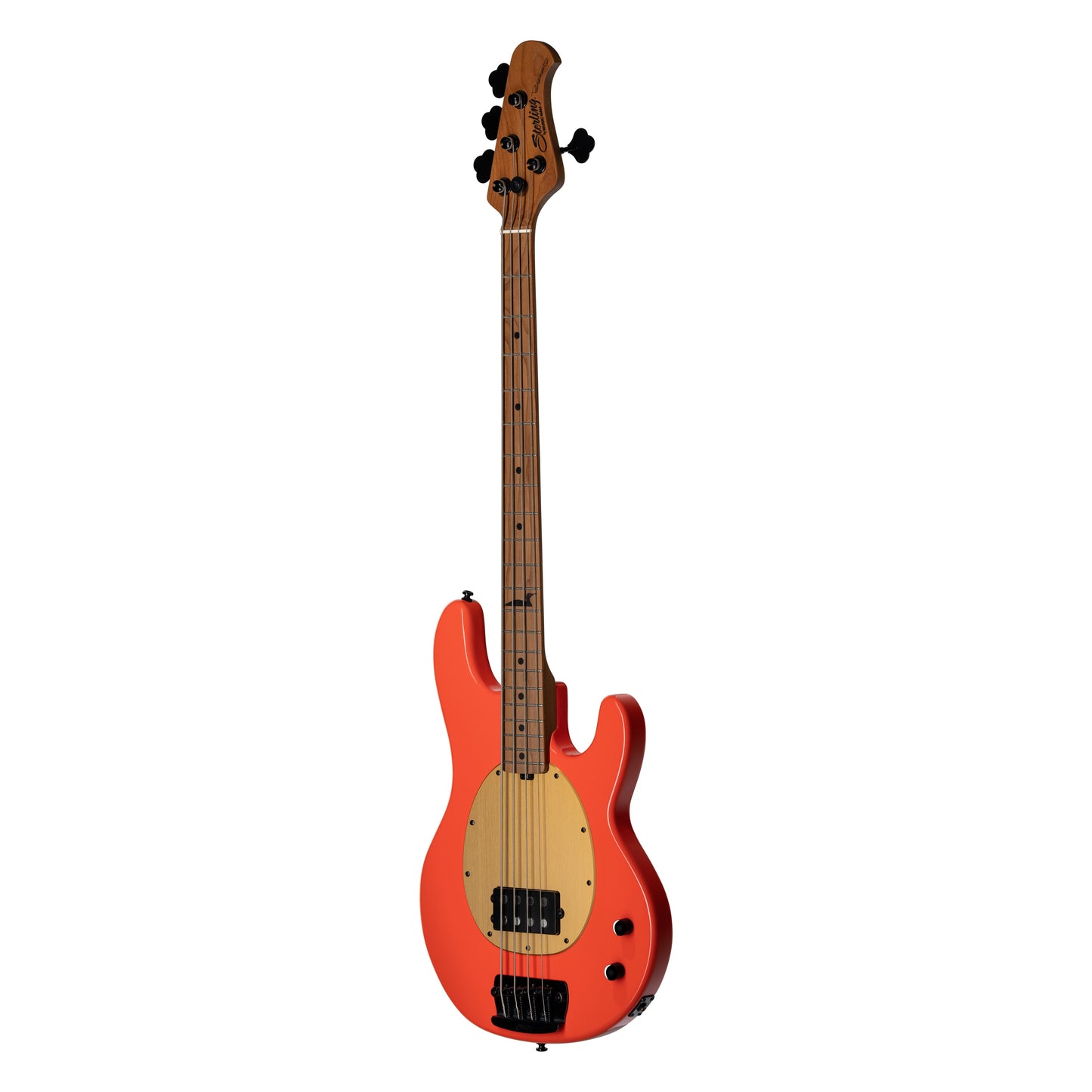 Sterling By Music Man Pete Wentz Signature StingRay Bass Guitar - Fiesta Red