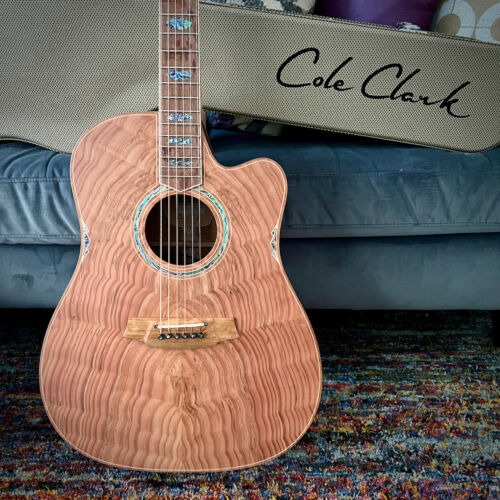 Cole Clark FL3EC-RDBL-AE Acoustic Guitar - AAA Redwood Top with AAA Australian Blackwood Back and Sides