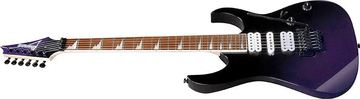 Ibanez RG470DX Electric Guitar, Tokyo Midnight (TMN) (deep purple-black fade), New for 2024, Wizard III Neck