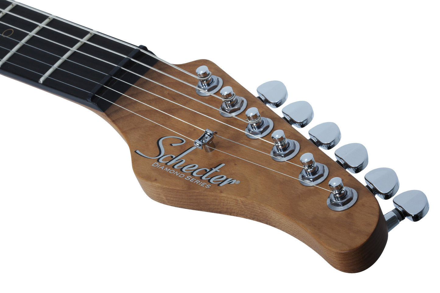 Schecter Nick Johnston Traditional S/S/S Electric Guitar, Atomic Snow (White), Diamond Series