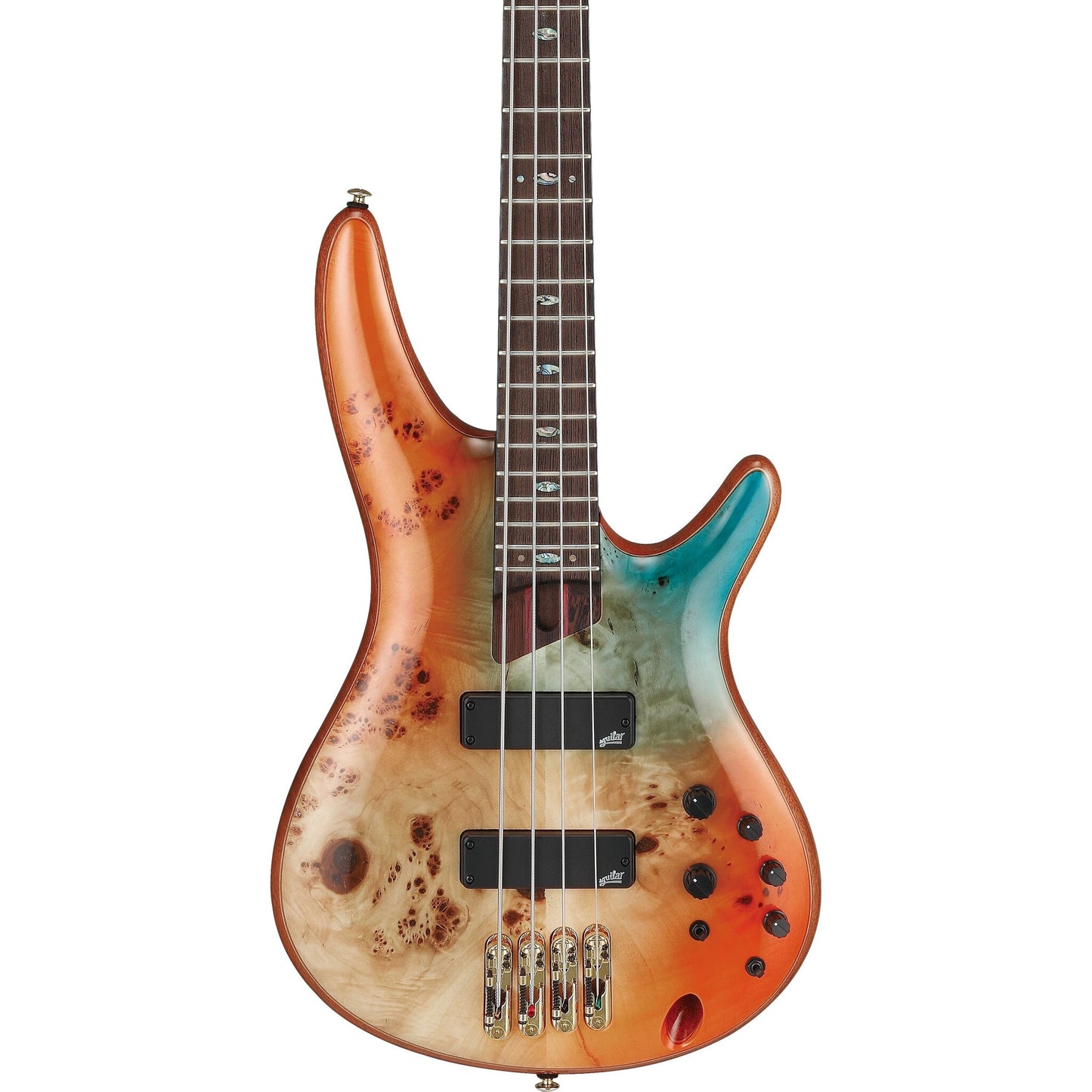 Ibanez SR1600D Premium 4-String Electric Bass with Bag, Autumn Sunset Sky - 2024 Model Clearance