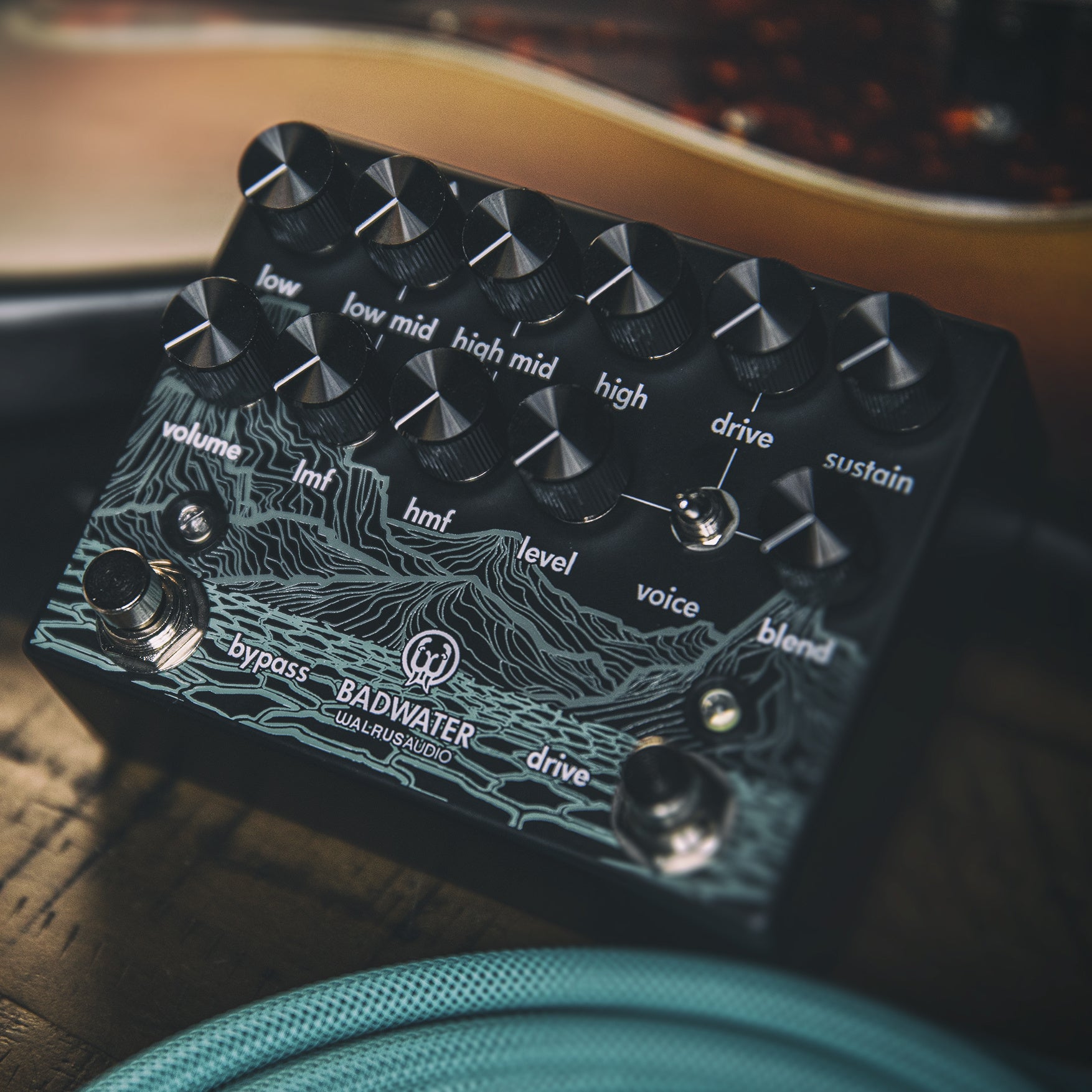 Walrus Audio Badwater Bass Pre-Amp D.I.