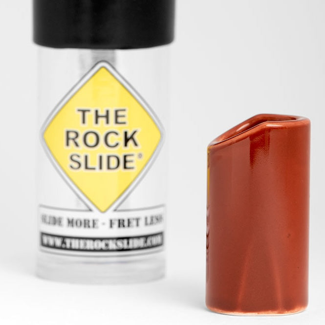 The Rock Slide Ceramic Slide - Small (17.5mm inside), Tucson (Brick Red)