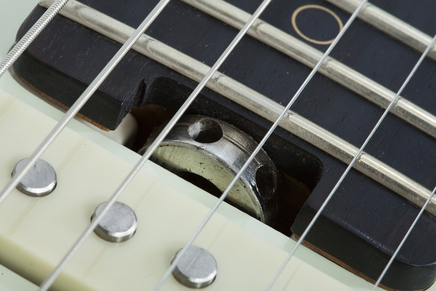 Schecter Nick Johnston Traditional S/S/S Electric Guitar, Atomic Snow (White), Diamond Series