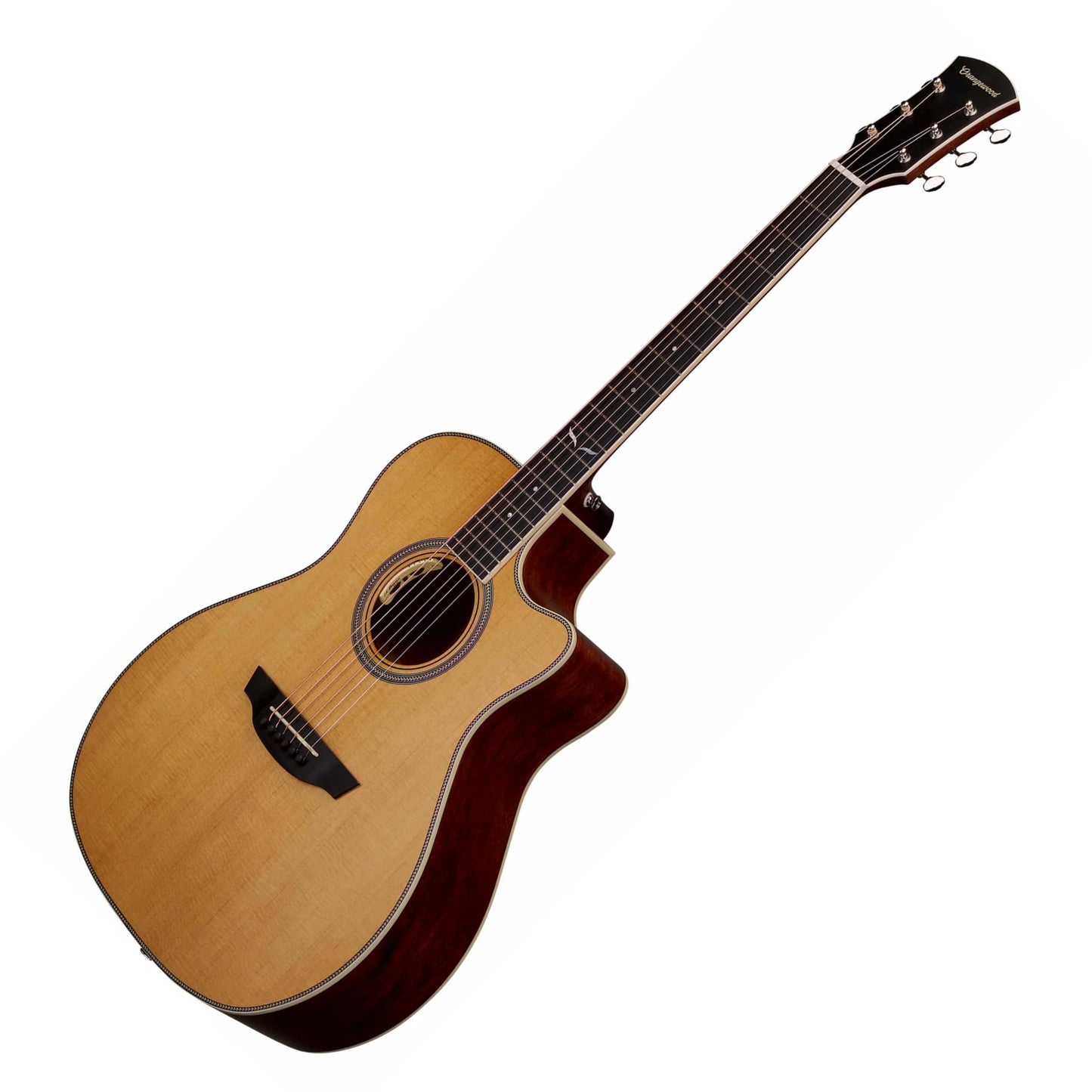 Orangewood Sage Torrefied Spruce Live Acoustic/Electric Guitar with Case, Highland Series