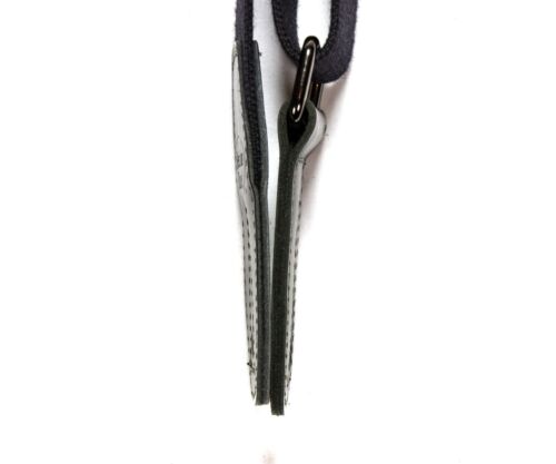 Reunion Blues Merino Wool 2" Wide Guitar Strap, Black with Pinstripes (RBS-28PS), Length = 42"-60"