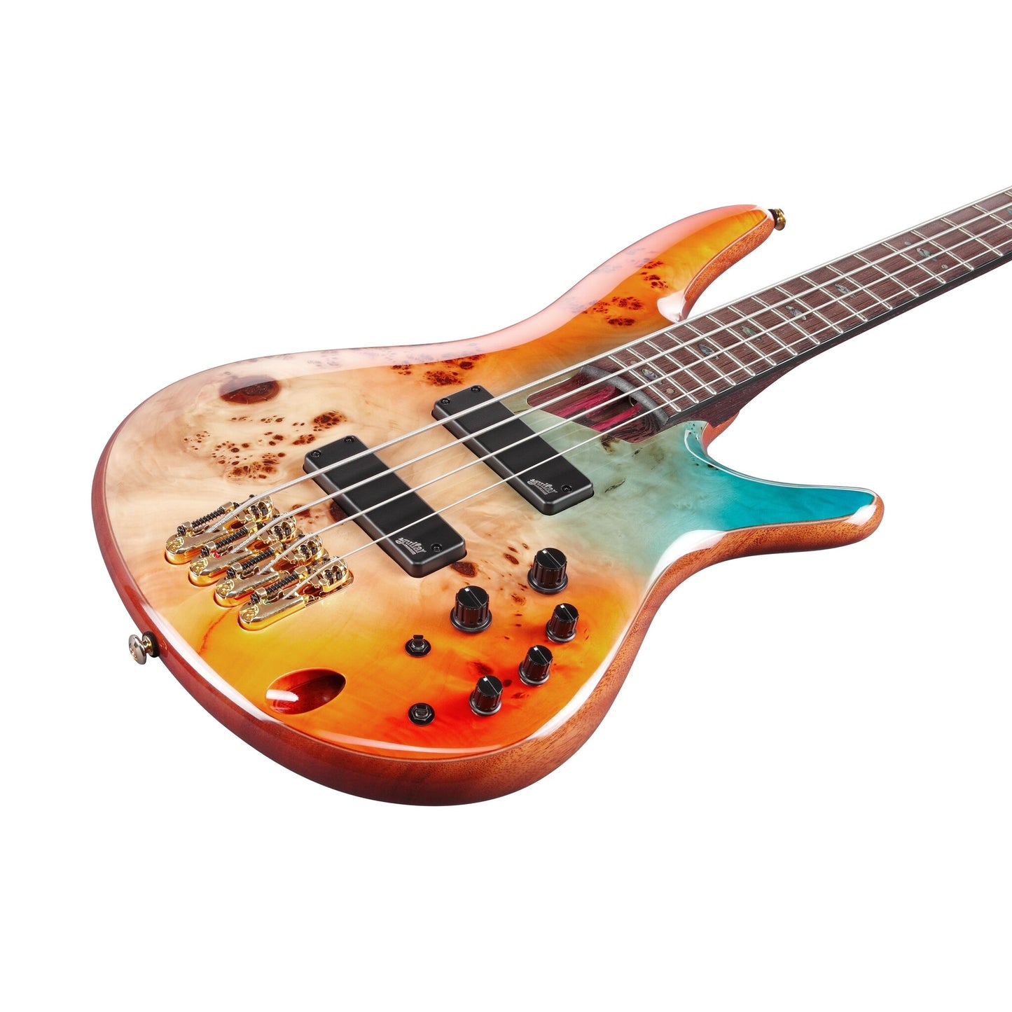 Ibanez SR1600D Premium 4-String Electric Bass with Bag, Autumn Sunset Sky - 2024 Model Clearance