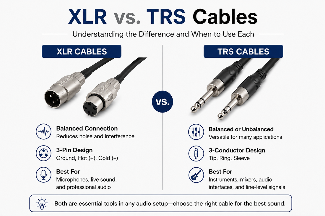 XLR vs. TRS Cables