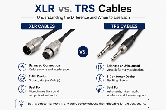 XLR vs. TRS Cables