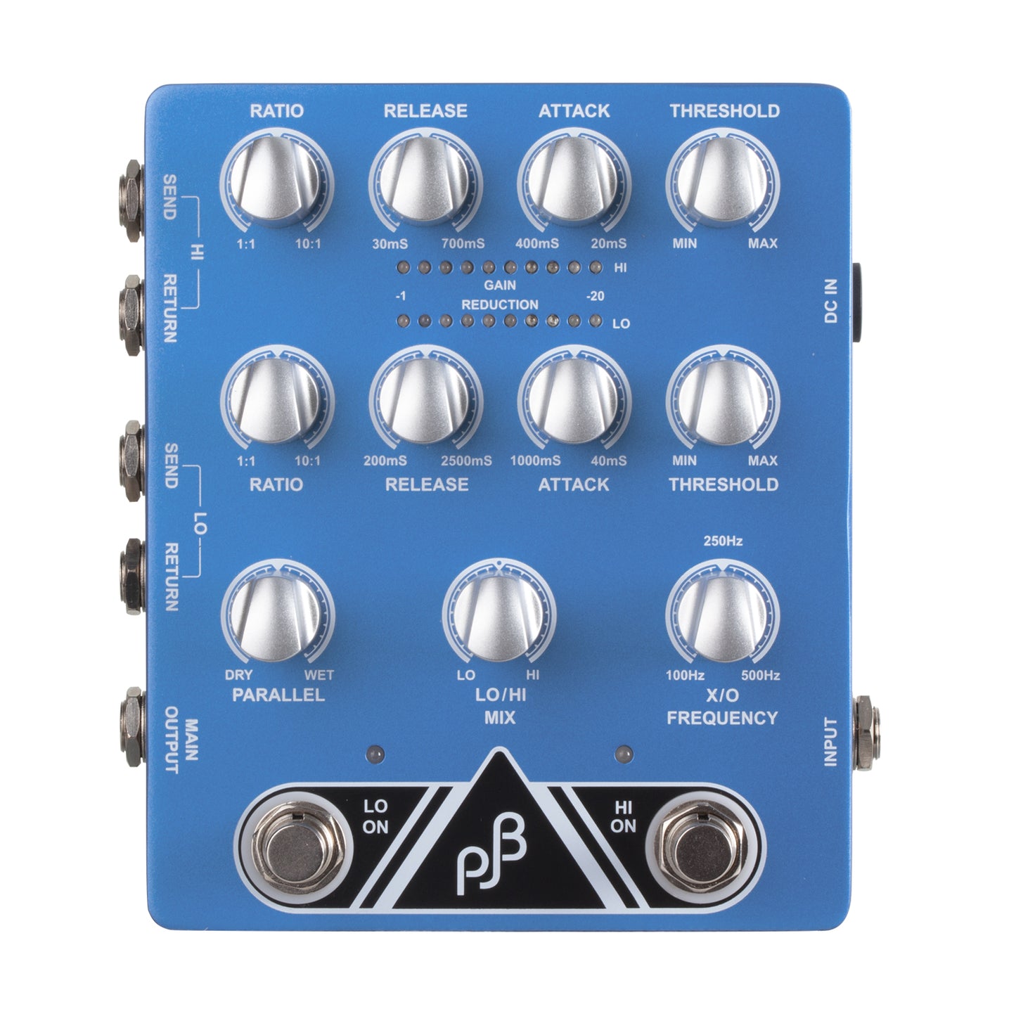 Phil Jones Bass X2-C Dual Compressor  with Dual Effects Loop Crossover