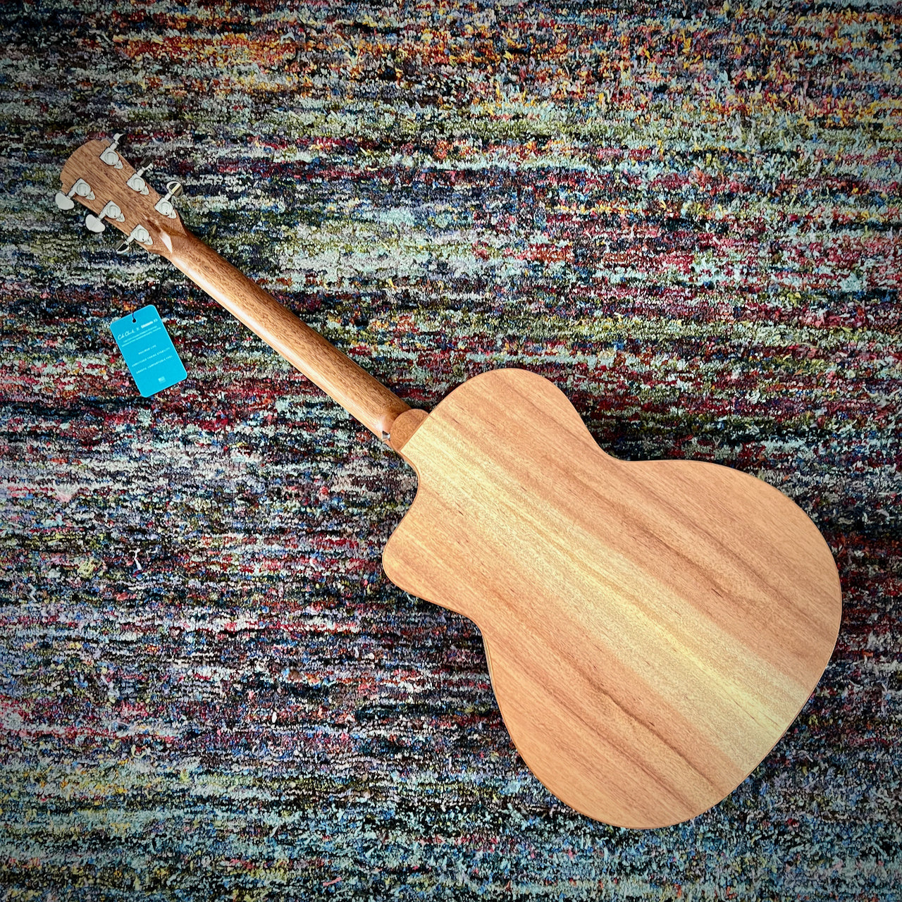 Cole Clark Studio Grand Auditorium Acoustic Guitar - All Australian Redwood Top with Queensland Maple Body (SAN1EC-RDM)