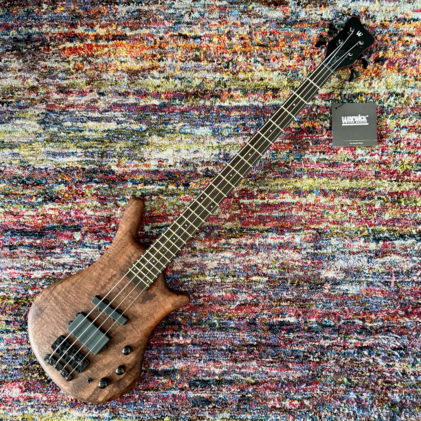 Warwick Teambuilt Thumb BO, Limited Edition 2024, 4-string Bass – Natural Oil Finish (027/115 Worldwide)